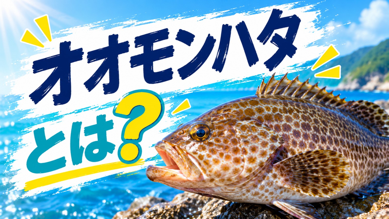 オオモンハタとは｜特徴・釣り方・食べ方の解説